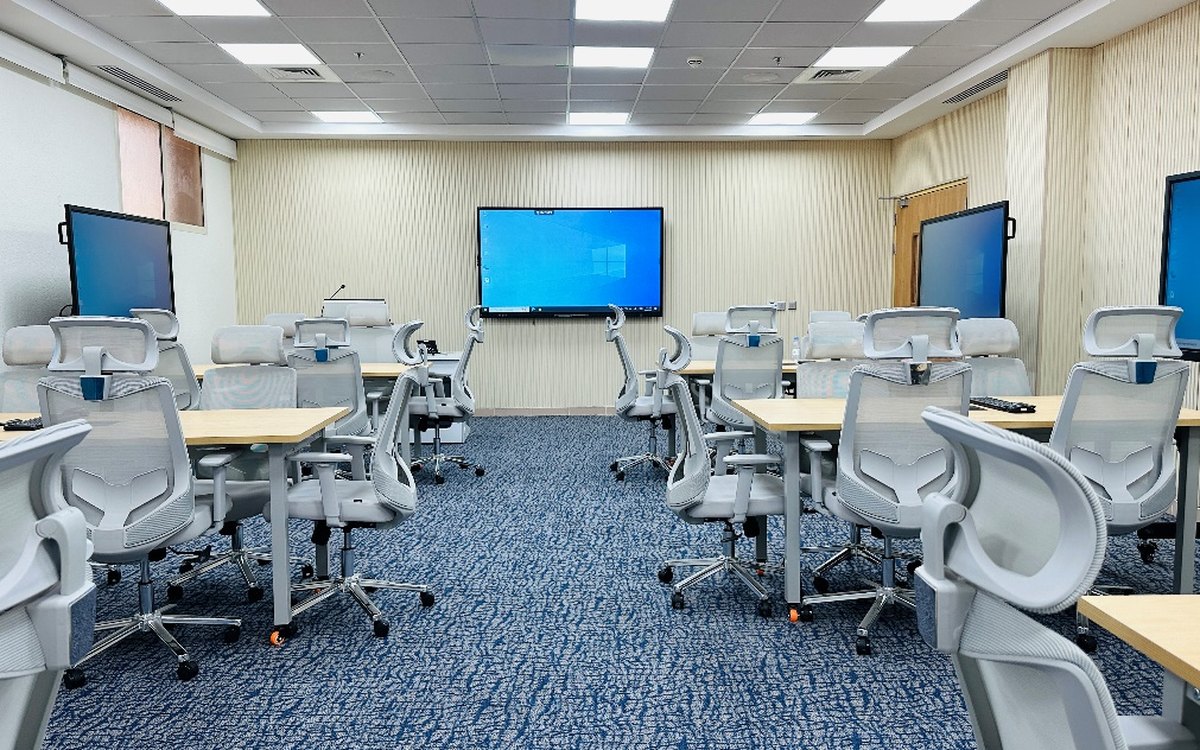 Smart classrooms across the PSAU campus