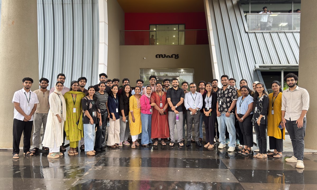 The engineering team at the Kozhikode office