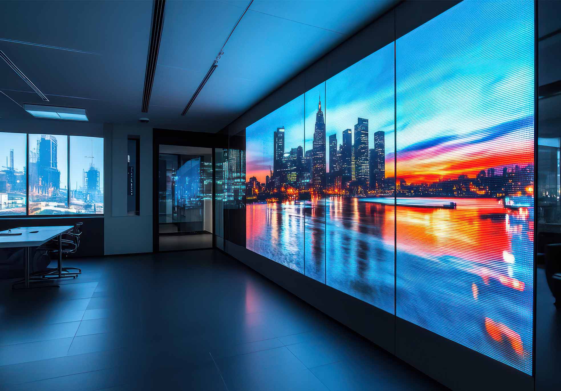 LED video wall and digital signage display installed by Datacore Solutions